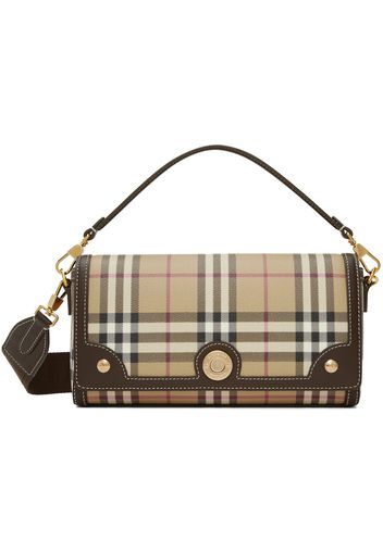 Burberry Beige Note Top Handle Bag