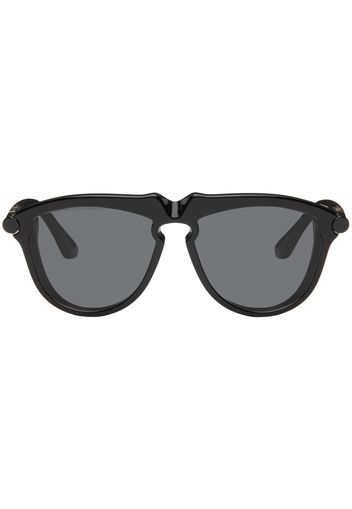 Burberry Black Tubular Sunglasses