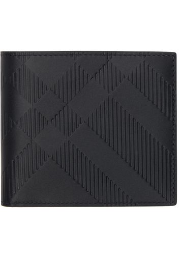 Burberry Black Check Bifold Wallet