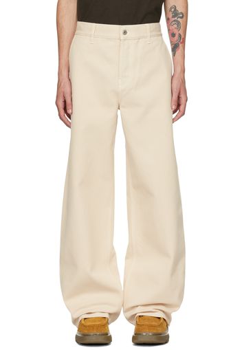 Burberry Off-White EKD Jeans