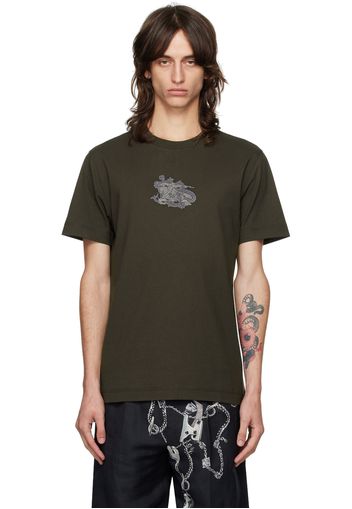 Burberry Brown Paisley EKD T-shirt