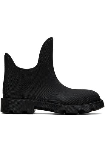 Burberry Black Rubber Marsh Low Boots