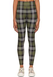 Burberry Green Vintage Check Leggings