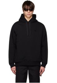 Burberry Black Crystal-Cut Hoodie