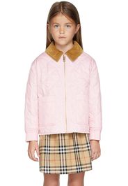 Burberry Kids Pink Otis Jacket