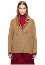 Burberry Beige Double-Faced Jacket