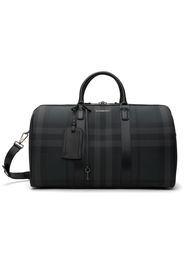 Burberry Gray Boston Duffle Bag