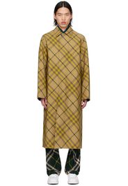 Burberry Beige Check Coat