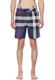 Burberry Navy Guildes Swim Shorts