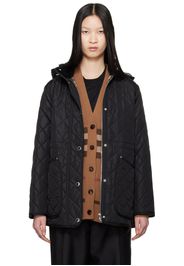 Burberry Black Nylon Quilted Jacket