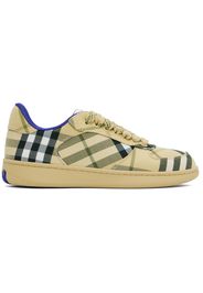 Burberry Beige Check Terrace Sneakers