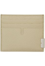 Burberry Beige Tall B Cut Card Holder