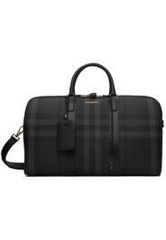 Burberry Gray Boston Duffle Bag