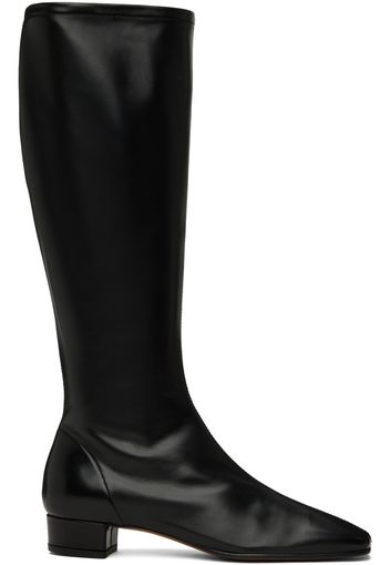 BY FAR Black Edie Tall Boots