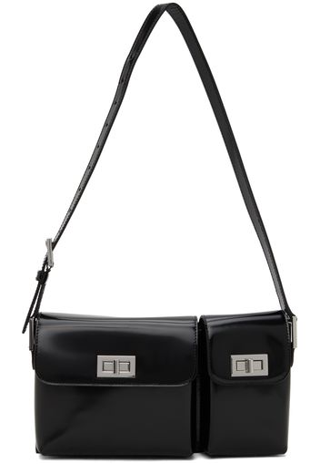 BY FAR Black Billy Bag