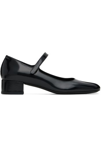 BY FAR Black Ginny Heels