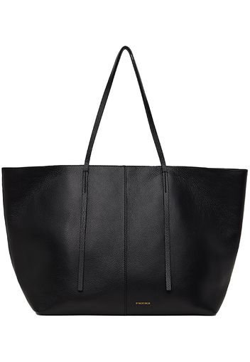 by Malene Birger Black Abilla Grainy Leather Tote