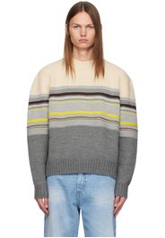 C2H4 Multicolor Louver Sweater