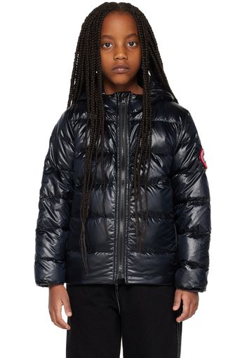 Canada Goose Kids Kids Black Crofton Hoody Jacket