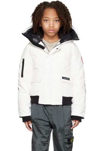 Canada Goose Kids Kids White Chilliwack Down Jacket