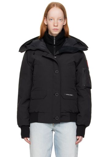 Canada Goose Black Chilliwack Bomber Down Jacket