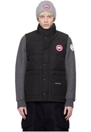 Canada Goose Black Freestyle Crew Down Vest