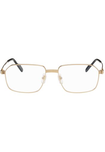 Cartier Gold Square Glasses