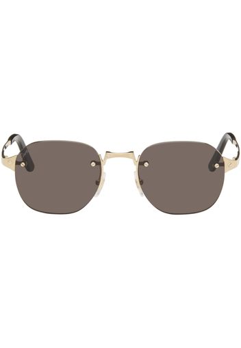 Cartier Gold Square Sunglasses