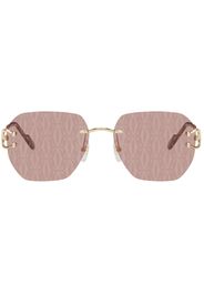 Cartier Gold Hexagonal Sunglasses