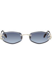 Cartier Gold & Blue 'Signature C de Cartier' CT0467S Sunglasses