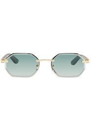 Cartier Gold Elongated Décor C Sunglasses