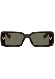 Cartier Black 'Panthère de Cartier' Sunglasses