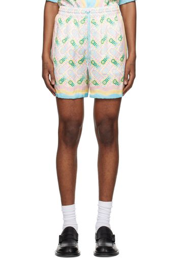 Casablanca Multicolor Ping Pong Shorts