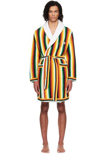 Casablanca Multicolor Striped Robe