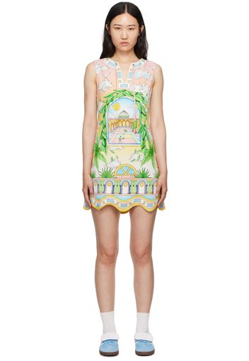 Casablanca Multicolor Paysage Ideal Minidress