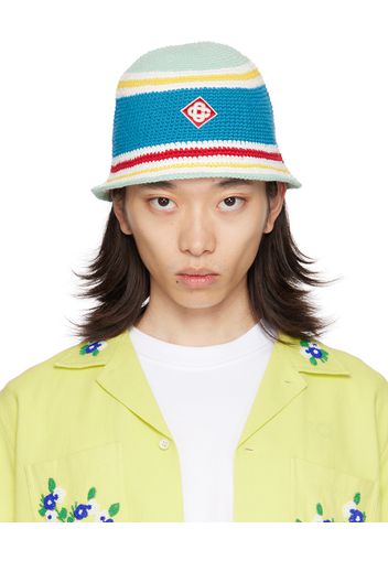 Casablanca Multicolor Stripe Bucket Hat