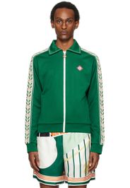 Casablanca Green Laurel Track Jacket