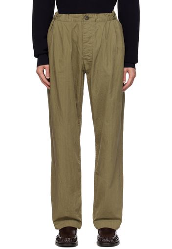 CASEY CASEY Khaki Fabiano Trousers