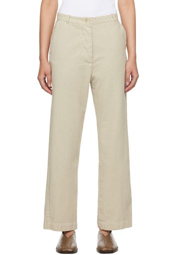 CASEY CASEY Beige MMR Trousers