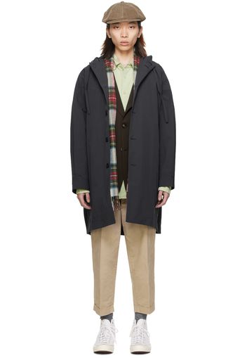 CASEY CASEY Navy Triangle Coat