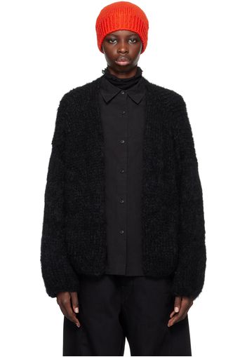 CASEY CASEY Black Shirt Cardigan