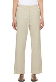 CASEY CASEY Beige MMR Trousers