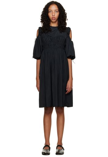 Cecilie Bahnsen Black Daniella Minidress