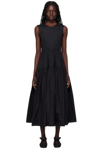 Cecilie Bahnsen Black Ruth Midi Dress