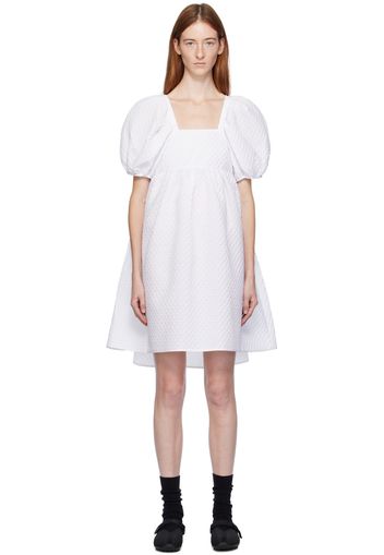 Cecilie Bahnsen White Tilde Minidress