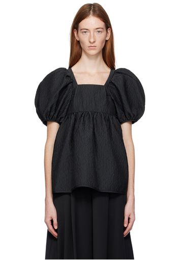 Cecilie Bahnsen Black Alma Blouse