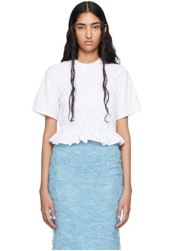 Cecilie Bahnsen White Oasis T-Shirt