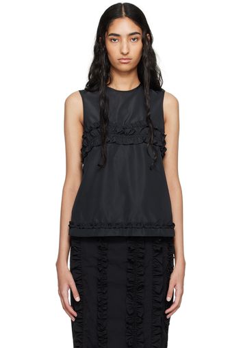 Cecilie Bahnsen Black Oksana Tank Top