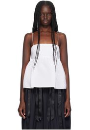 Cecilie Bahnsen White Selena Camisole