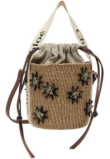 Chloé Beige Small Woody Basket Bag